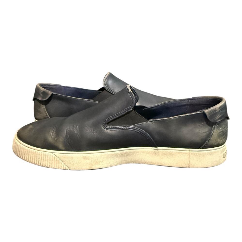 Cole Haan Nantucket Leather Slip On Sneakers Men’s Size 9.5M Navy Blue - Picture 7 of 9